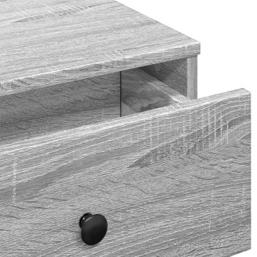 vidaXL Τραπεζάκι Σαλονιού Γκρι Sonoma 60x45x31cm Επεξεργασμένο Ξύλο 1 τεμ.
