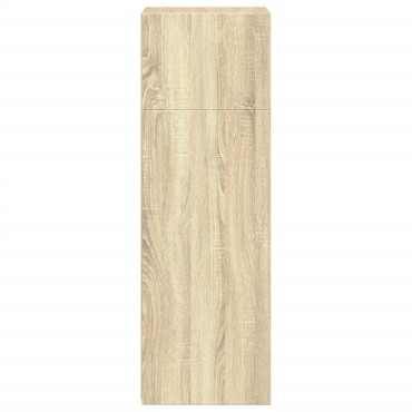 vidaXL Ντουλάπι Sonoma Δρυς 45x41x124cm από Επεξεργασμένο Ξύλο 1 τεμ.