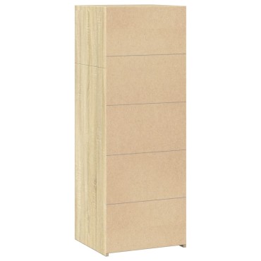 vidaXL Ντουλάπι Sonoma Δρυς 45x41x124cm από Επεξεργασμένο Ξύλο 1 τεμ.