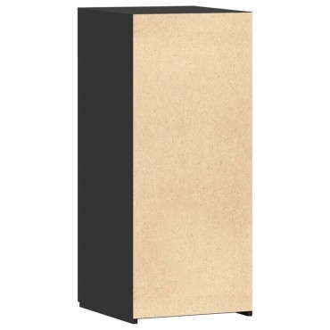 vidaXL Συρταριέρα Μαύρη 40x42,5x93cm από Επεξεργασμένο Ξύλο 1 τεμ.