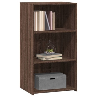 vidaXL Μπουφές Καφέ Δρυς 50x41x93cm από Επεξεργασμένο Ξύλο 1 τεμ.