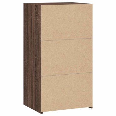 vidaXL Μπουφές Καφέ Δρυς 50x41x93cm από Επεξεργασμένο Ξύλο 1 τεμ.