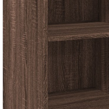 vidaXL Μπουφές Καφέ Δρυς 50x41x93cm από Επεξεργασμένο Ξύλο 1 τεμ.