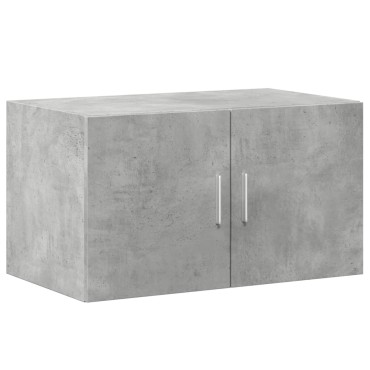 vidaXL Ντουλάπι Τοίχου Γκρι Σκυρ. 70x42,5x40cm Επεξεργασμένο Ξύλο 1 τεμ.