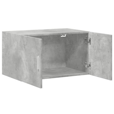 vidaXL Ντουλάπι Τοίχου Γκρι Σκυρ. 70x42,5x40cm Επεξεργασμένο Ξύλο 1 τεμ.