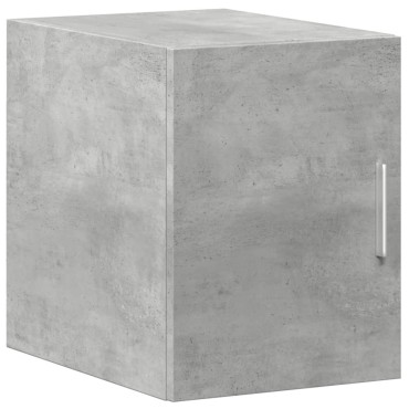 vidaXL Ντουλάπι Τοίχου Γκρι Σκυρ. 30x42,5x40cm Επεξεργασμένο Ξύλο 1 τεμ.