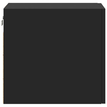 vidaXL Ντουλάπι Τοίχου Μαύρο 30x42,5x40cm από Επεξεργασμένο Ξύλο 1 τεμ.