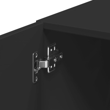 vidaXL Ντουλάπι Τοίχου Μαύρο 30x42,5x40cm από Επεξεργασμένο Ξύλο 1 τεμ.