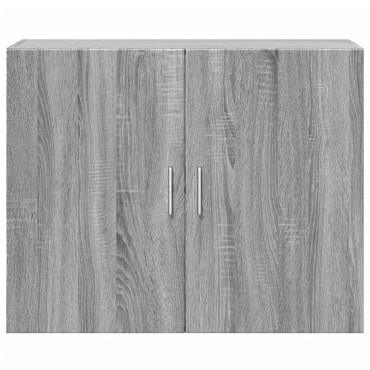 vidaXL Ντουλάπι Τοίχου Γκρι Sonoma 80x42,5x64cm Επεξεργασμένο Ξύλο 1 τεμ.