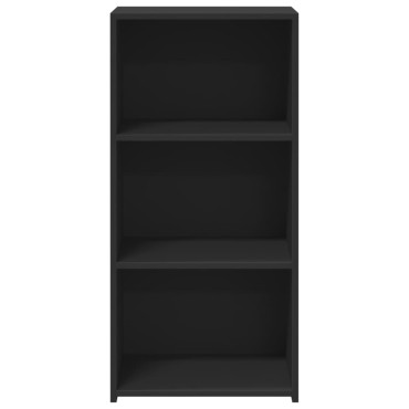 vidaXL Συρταριέρα Μαύρη 45x41x93cm από Επεξεργασμένο Ξύλο 1 τεμ.