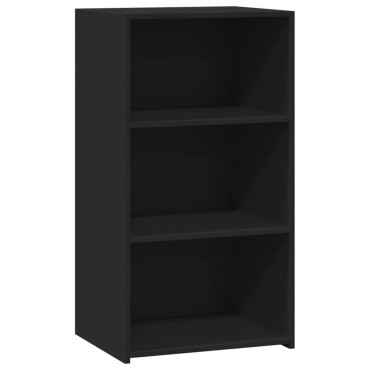 vidaXL Συρταριέρα Μαύρη 50x41x93cm από Επεξεργασμένο Ξύλο 1 τεμ.