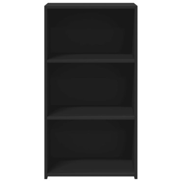vidaXL Συρταριέρα Μαύρη 50x41x93cm από Επεξεργασμένο Ξύλο 1 τεμ.