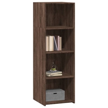 vidaXL Ντουλάπι Καφέ Δρυς 40x41x124cm από Επεξεργασμένο Ξύλο 1 τεμ.