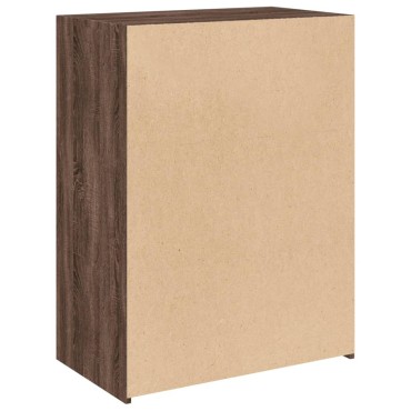 vidaXL Μπουφές Καφέ Δρυς 70x41x93cm από Επεξεργασμένο Ξύλο 1 τεμ.