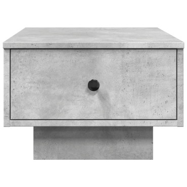 vidaXL Τραπεζάκι Σαλονιού Γκρι Σκυροδ. 60x45x31cm Επεξεργασμ. Ξύλο 1 τεμ.
