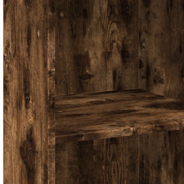 vidaXL Ντουλάπι Καπνιστή Δρυς 45x41x124cm από Επεξεργασμένο Ξύλο 1 τεμ.