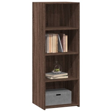 vidaXL Ντουλάπι Καφέ Δρυς 45x41x124cm από Επεξεργασμένο Ξύλο 1 τεμ.