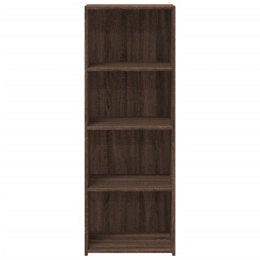 vidaXL Ντουλάπι Καφέ Δρυς 45x41x124cm από Επεξεργασμένο Ξύλο 1 τεμ.