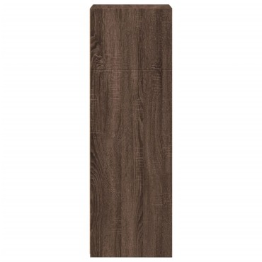 vidaXL Ντουλάπι Καφέ Δρυς 45x41x124cm από Επεξεργασμένο Ξύλο 1 τεμ.