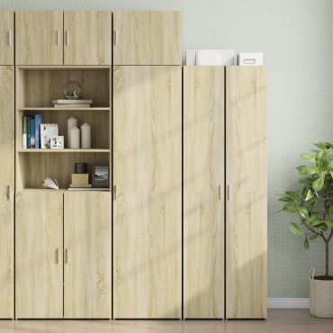 vidaXL Ντουλάπι Τοίχου Sonoma Δρυς 50x42,5x40cm Επεξεργασμένο Ξύλο 1 τεμ.