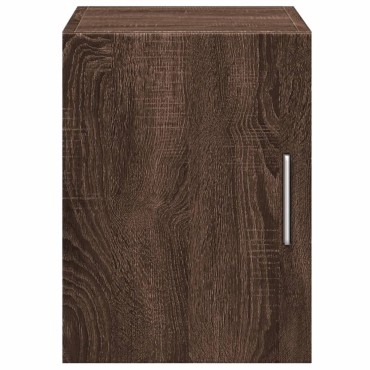 vidaXL Ντουλάπι Τοίχου Καφέ Δρυς 30x42,5x40cm Επεξεργασμένο Ξύλο 1 τεμ.