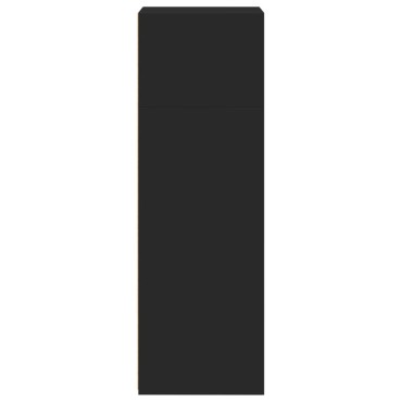 vidaXL Ντουλάπι Μαύρο 45x41x124cm από Επεξεργασμένο Ξύλο 1 τεμ.