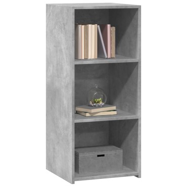 vidaXL Ντουλάπι Γκρι Σκυροδέματος 40x41x93cm Επεξεργασμένο Ξύλο 1 τεμ.