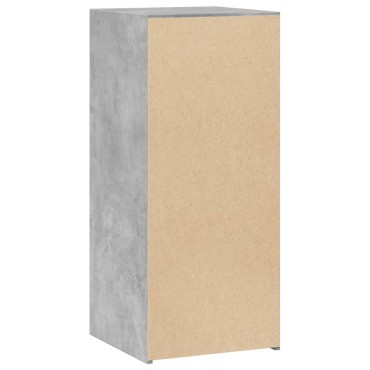 vidaXL Ντουλάπι Γκρι Σκυροδέματος 40x41x93cm Επεξεργασμένο Ξύλο 1 τεμ.