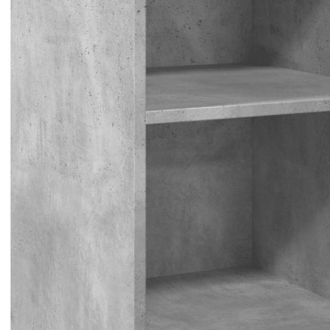 vidaXL Ντουλάπι Γκρι Σκυροδέματος 40x41x93cm Επεξεργασμένο Ξύλο 1 τεμ.