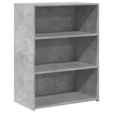 vidaXL Βοηθητικό Ντουλάπι Γκρι Σκυρ. 70x41x93cm από Επεξεργασμένο Ξύλο 1 τεμ.