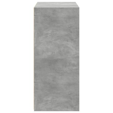 vidaXL Βοηθητικό Ντουλάπι Γκρι Σκυρ. 70x41x93cm από Επεξεργασμένο Ξύλο 1 τεμ.
