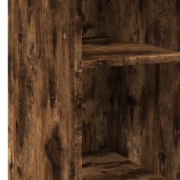 vidaXL Βοηθητικό Ντουλάπι Καπνιστή Δρυς 30x41x93cm Επεξεργασμένο Ξύλο 1 τεμ.