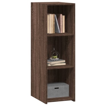 vidaXL Μπουφές Καφέ Δρυς 30x41x93cm από Επεξεργασμένο Ξύλο 1 τεμ.