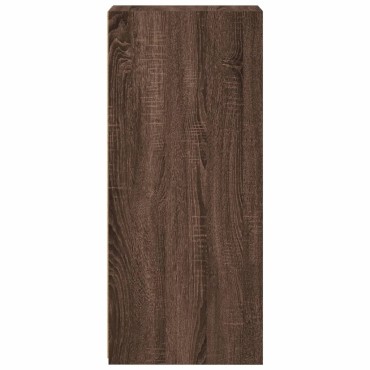 vidaXL Μπουφές Καφέ Δρυς 30x41x93cm από Επεξεργασμένο Ξύλο 1 τεμ.
