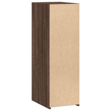 vidaXL Μπουφές Καφέ Δρυς 30x41x93cm από Επεξεργασμένο Ξύλο 1 τεμ.