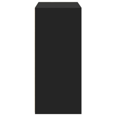vidaXL Συρταριέρα Μαύρη 70x41x93cm από Επεξεργασμένο Ξύλο 1 τεμ.