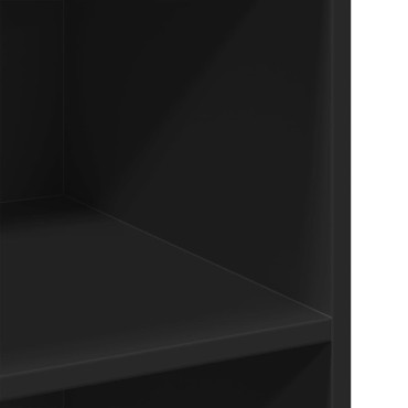 vidaXL Συρταριέρα Μαύρη 70x41x93cm από Επεξεργασμένο Ξύλο 1 τεμ.
