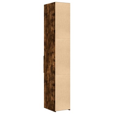 vidaXL Ντουλάπι Καπνιστή Δρυς 30x42,5x185cm από Επεξεργασμένο Ξύλο 1 τεμ.