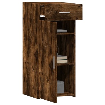 vidaXL Ντουλάπι Καπνιστή Δρυς 40x42,5x93cm από Επεξεργ. Ξύλο 1 τεμ.