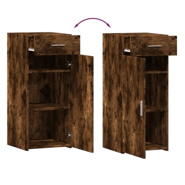 vidaXL Ντουλάπι Καπνιστή Δρυς 40x42,5x93cm από Επεξεργ. Ξύλο 1 τεμ.