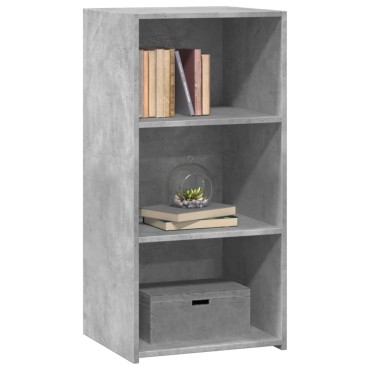 vidaXL Βοηθητικό Ντουλάπι Γκρι Σκυρ. 45x41x93cm από Επεξεργασμένο Ξύλο 1 τεμ.