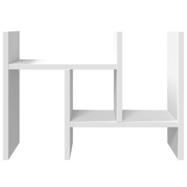 vidaXL Έπιπλο Οργάνωσης Γραφείου Λευκό 34,5x15,5x35,5 εκ. Επεξ. Ξύλο