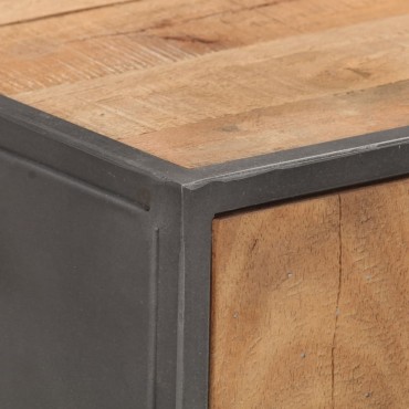 vidaXL Τραπέζι Κονσόλα 90x30x75cm Μασίφ Ανακυκλωμένο Ξύλο 1 τεμ.