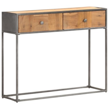 vidaXL Τραπέζι Κονσόλα 90x30x75cm Μασίφ Ανακυκλωμένο Ξύλο 1 τεμ.