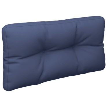 vidaXL Μαξιλάρι Παλέτας Ναυτικό Μπλε 70x40x12cm Ύφασμα Oxford