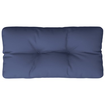 vidaXL Μαξιλάρι Παλέτας Ναυτικό Μπλε 70x40x12cm Ύφασμα Oxford