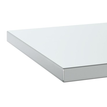 vidaXL Ράφια Τοίχου 2 τεμ. Ασημί 75x40x3cm Ανοξείδωτο Ατσάλι
