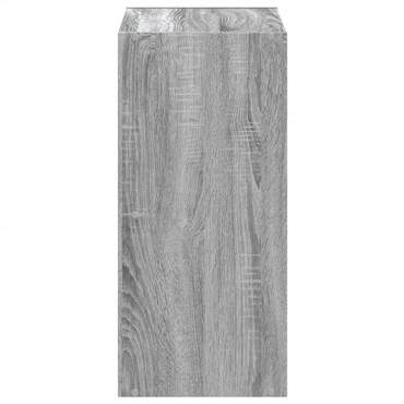 vidaXL Βιβλιοθήκη Γκρι Sonoma 68,5x32x68,5cm από Επεξεργ. Ξύλο 1 τεμ.