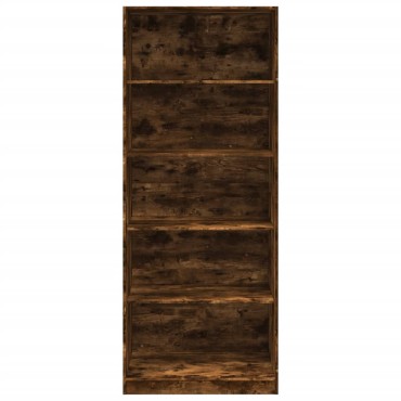 vidaXL Ντουλάπα Καπνιστή Δρυς 80x50x200cm από Επεξεργασμένο Ξύλο 1 τεμ.