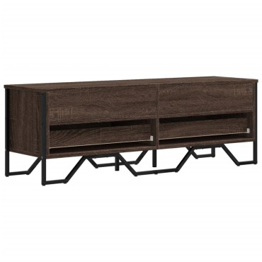 vidaXL Έπιπλο Τηλεόρασης Καπνιστή Δρυς 122x34x41cm Επεξεργασμένο Ξύλο
